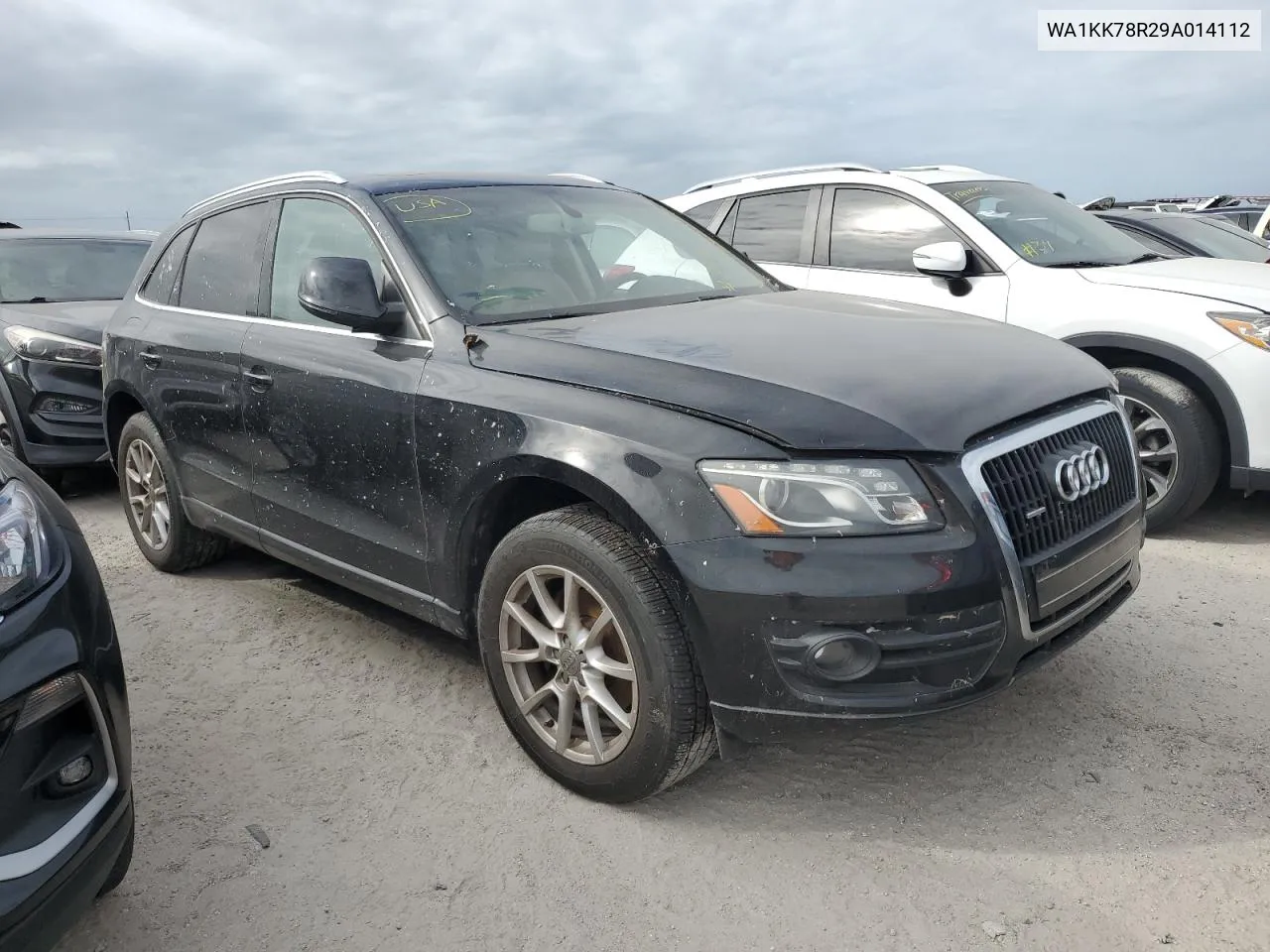 2009 Audi Q5 3.2 VIN: WA1KK78R29A014112 Lot: 76838444