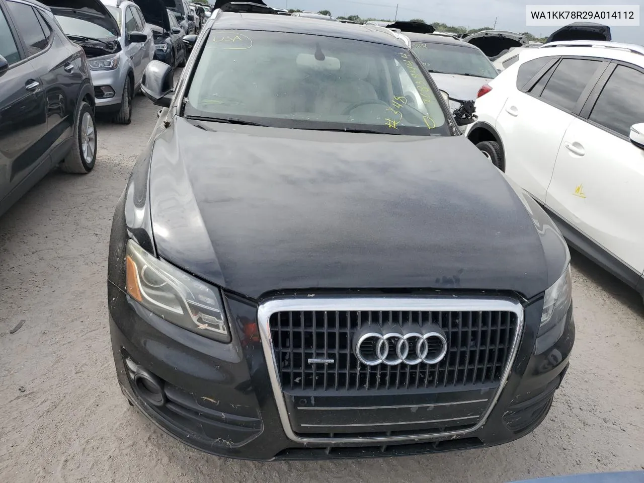 2009 Audi Q5 3.2 VIN: WA1KK78R29A014112 Lot: 76838444