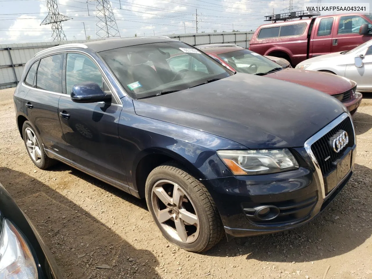 WA1LKAFP5AA043241 2010 Audi Q5 Premium Plus