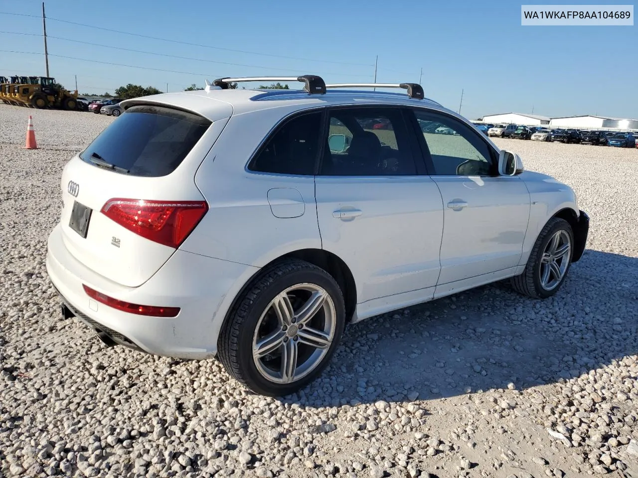 WA1WKAFP8AA104689 2010 Audi Q5 Prestige