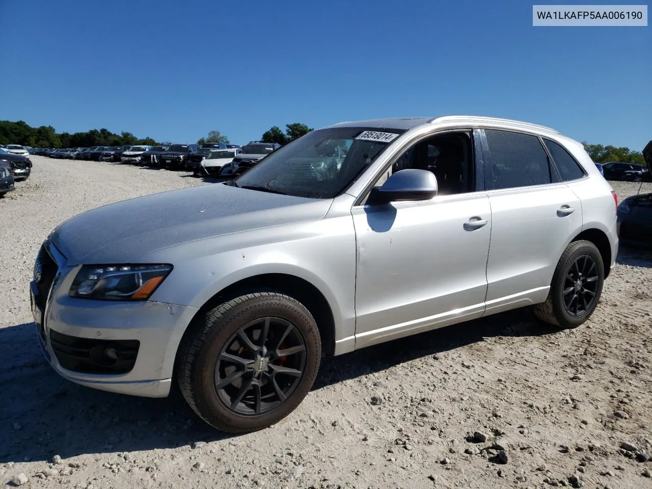 2010 Audi Q5 Premium Plus VIN: WA1LKAFP5AA006190 Lot: 69519014