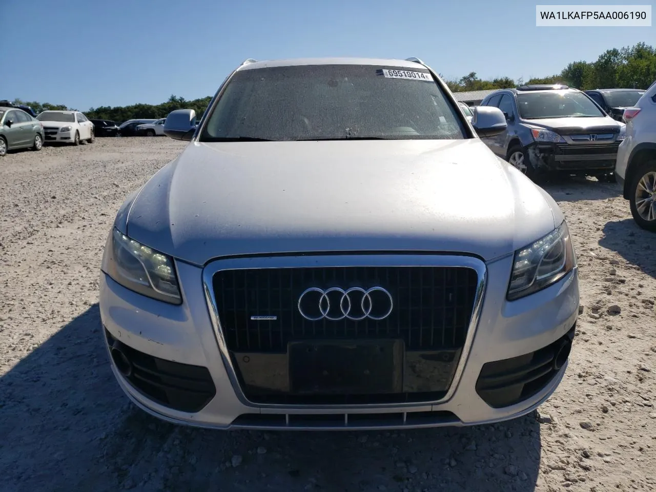 2010 Audi Q5 Premium Plus VIN: WA1LKAFP5AA006190 Lot: 69519014