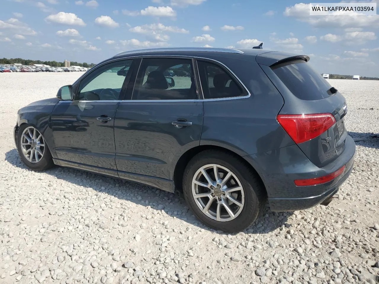 2010 Audi Q5 Premium Plus VIN: WA1LKAFPXAA103594 Lot: 72370574