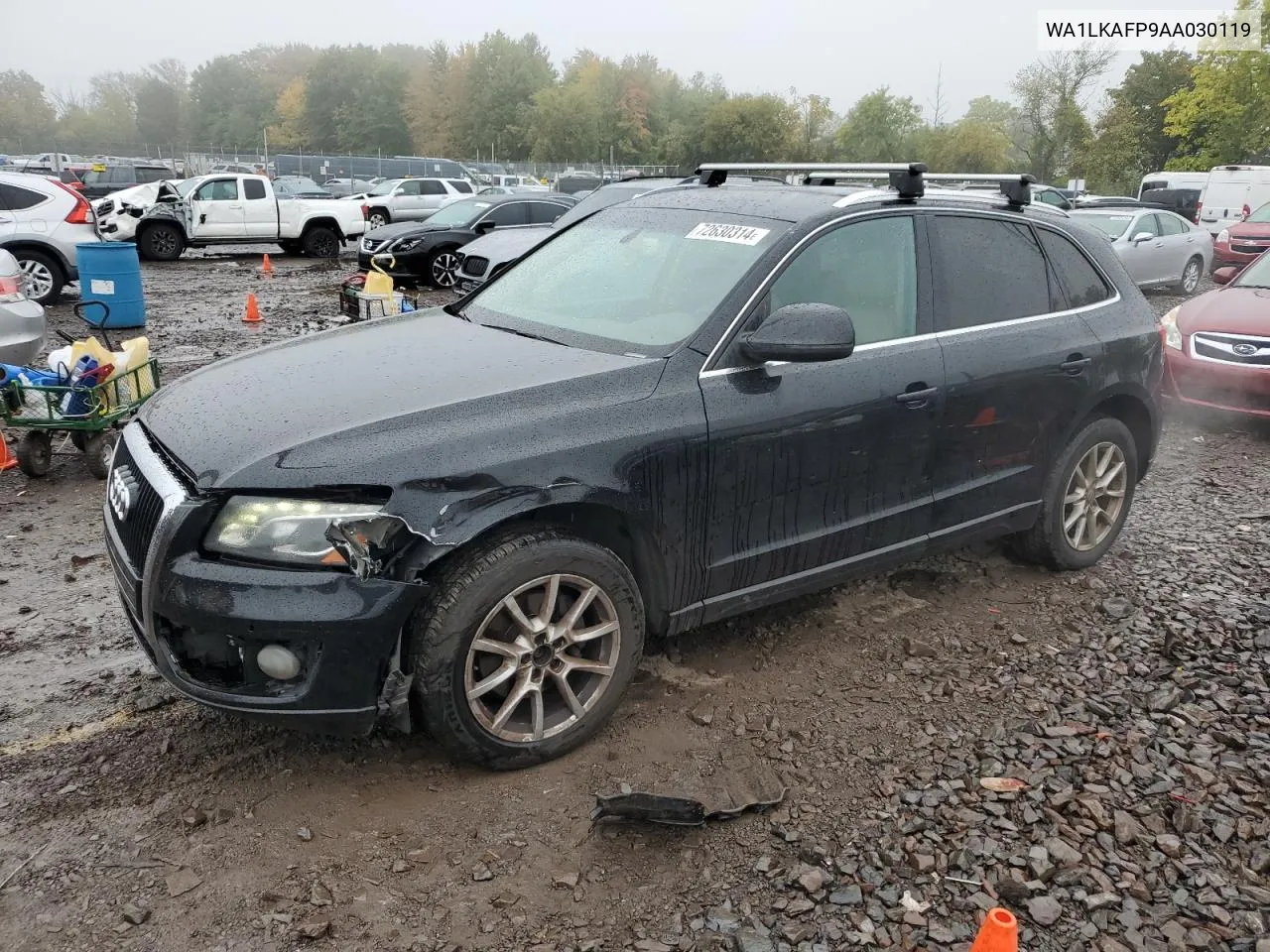 2010 Audi Q5 Premium Plus VIN: WA1LKAFP9AA030119 Lot: 72630314