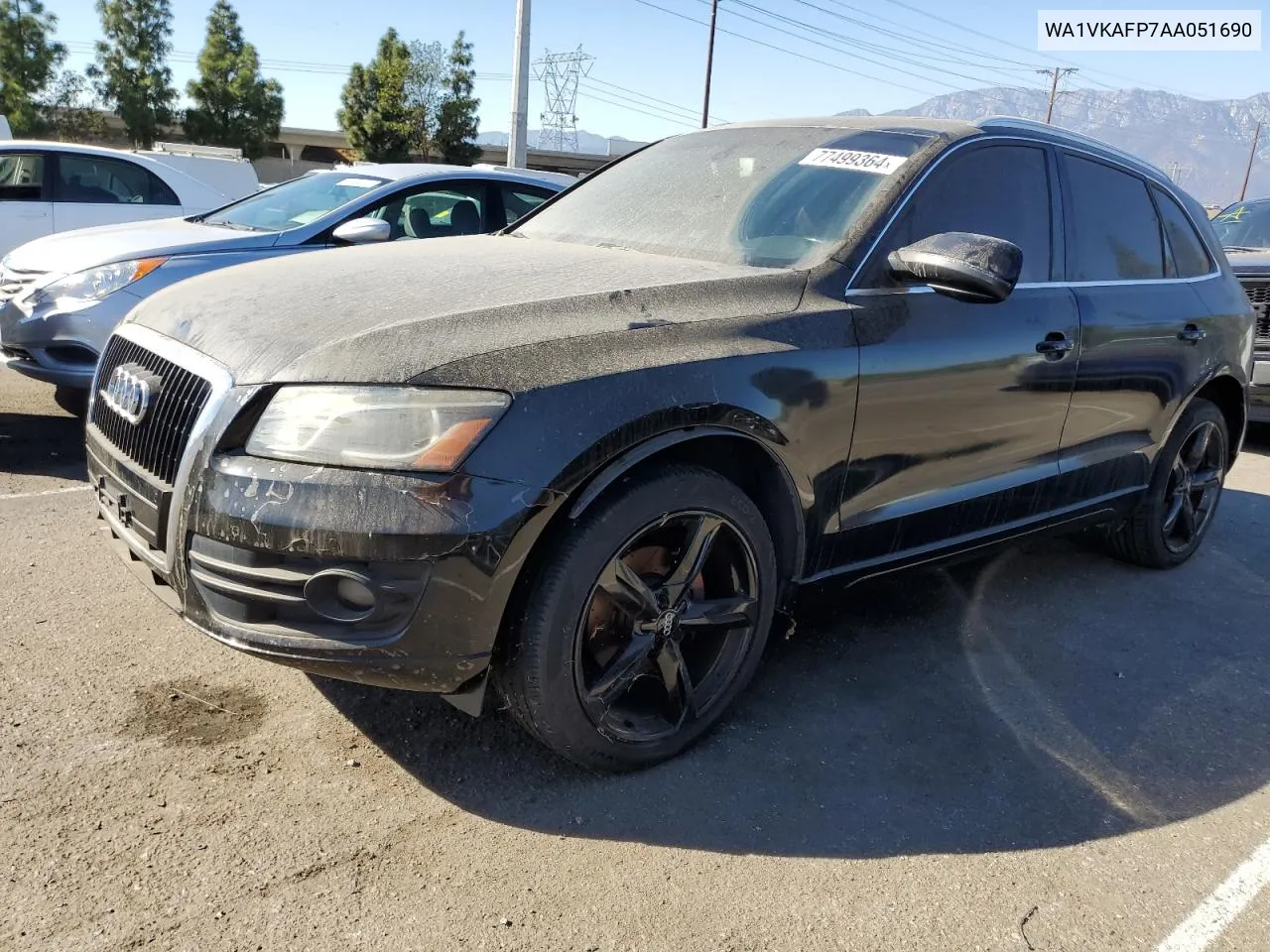 2010 Audi Q5 Prestige VIN: WA1VKAFP7AA051690 Lot: 77499364