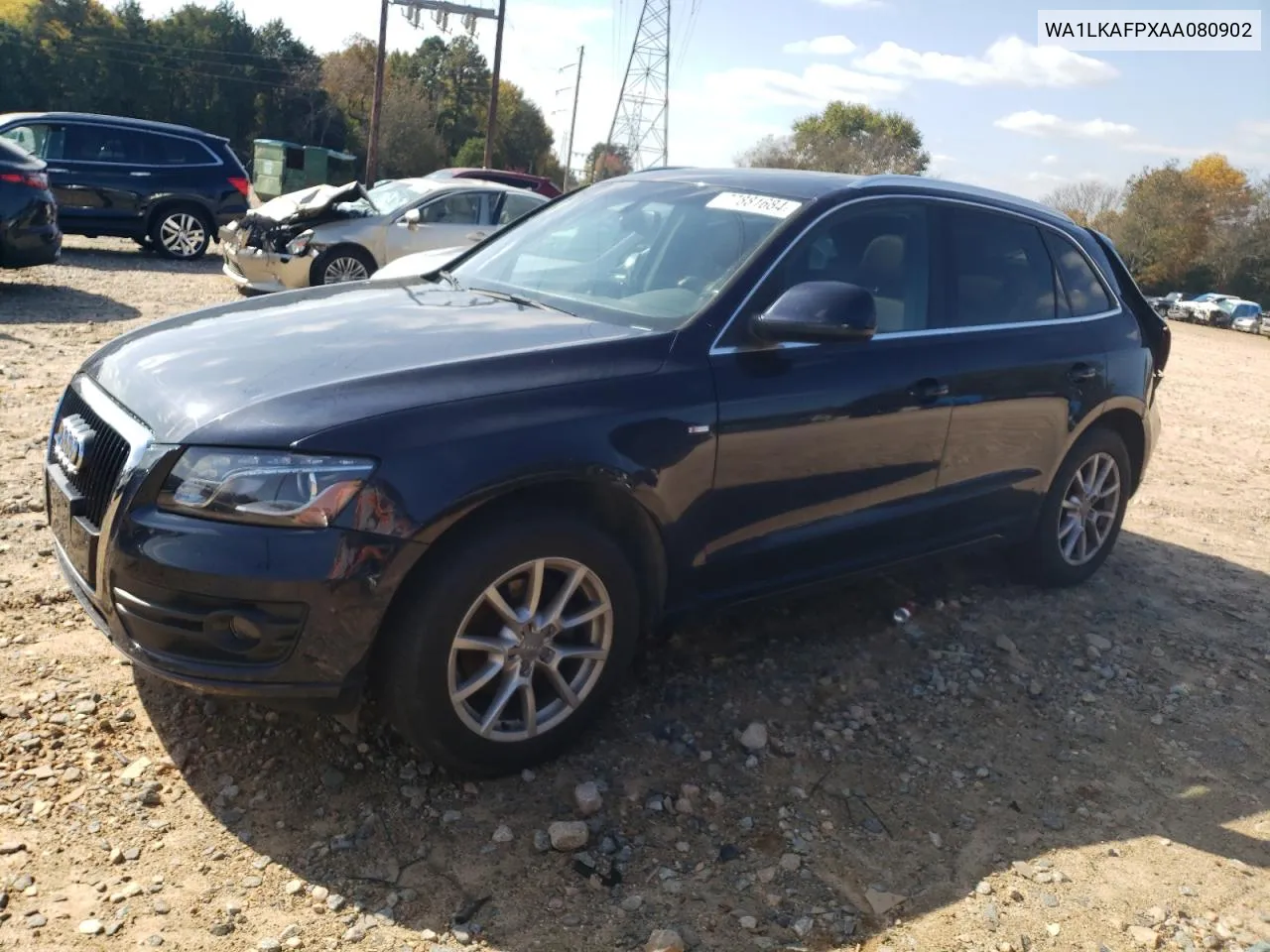 2010 Audi Q5 Premium Plus VIN: WA1LKAFPXAA080902 Lot: 77881684