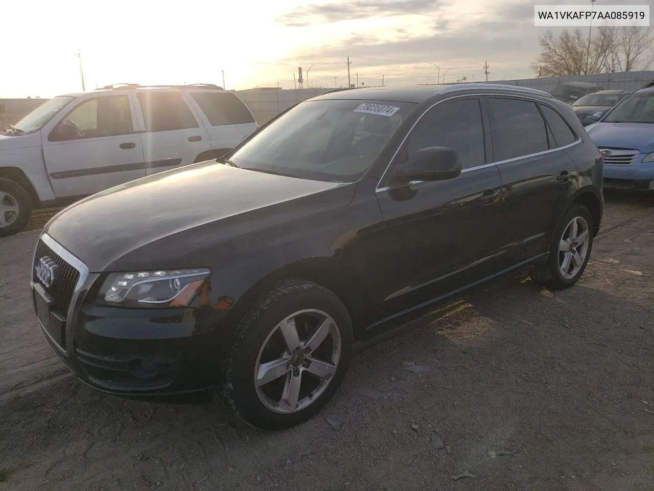 2010 Audi Q5 Prestige VIN: WA1VKAFP7AA085919 Lot: 78035874