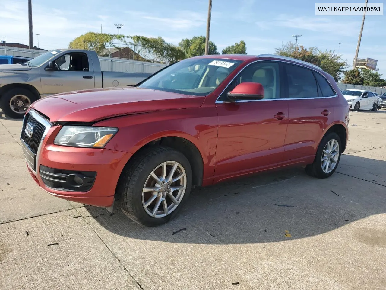 2010 Audi Q5 Premium Plus VIN: WA1LKAFP1AA080593 Lot: 78059584