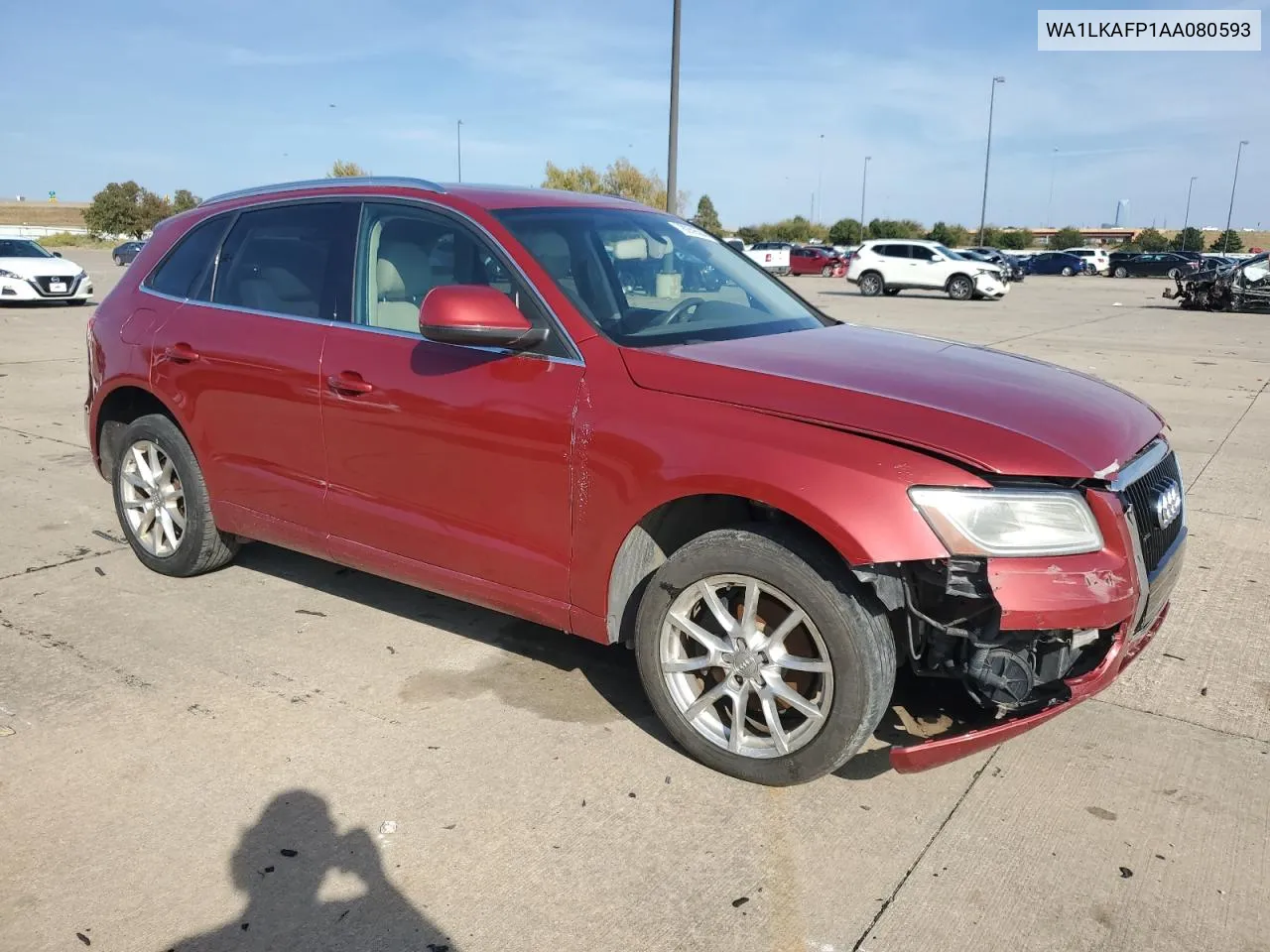 2010 Audi Q5 Premium Plus VIN: WA1LKAFP1AA080593 Lot: 78059584