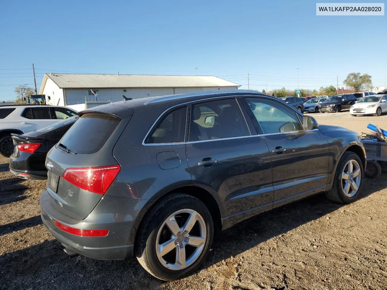 2010 Audi Q5 Premium Plus VIN: WA1LKAFP2AA028020 Lot: 78919194