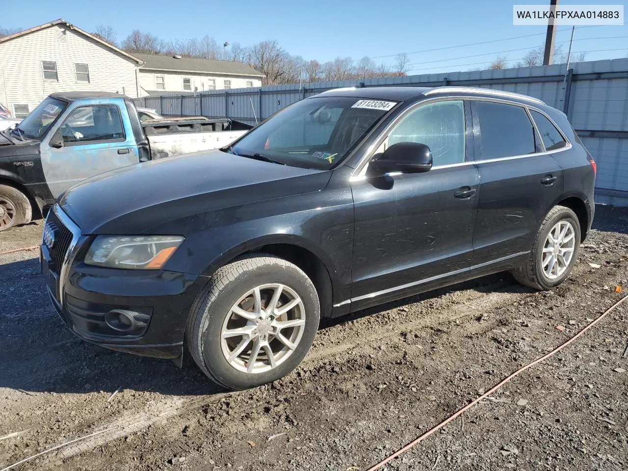 2010 Audi Q5 Premium Plus VIN: WA1LKAFPXAA014883 Lot: 81123284