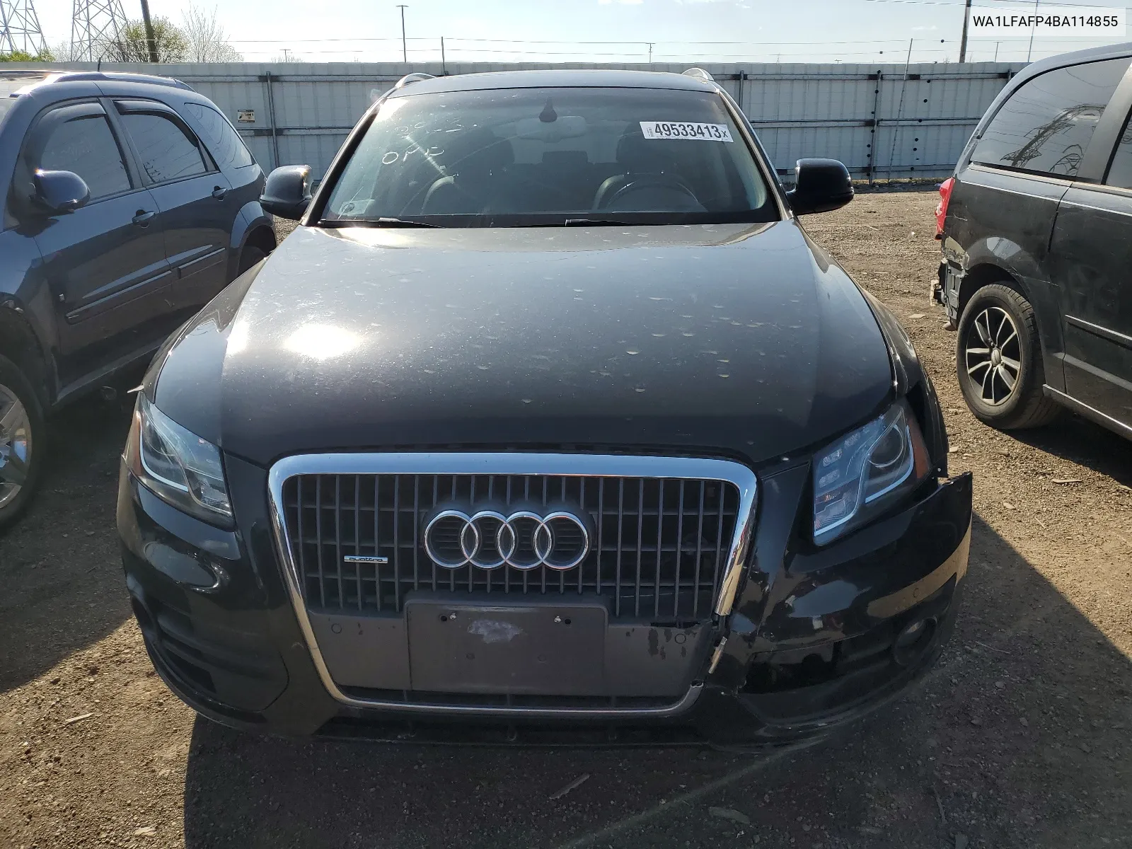 2011 Audi Q5 Premium Plus VIN: WA1LFAFP4BA114855 Lot: 49533413