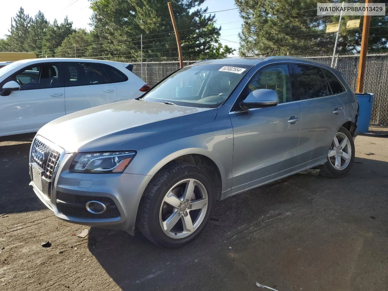 2011 Audi Q5 Premium Plus VIN: WA1DKAFP8BA013429 Lot: 62082554