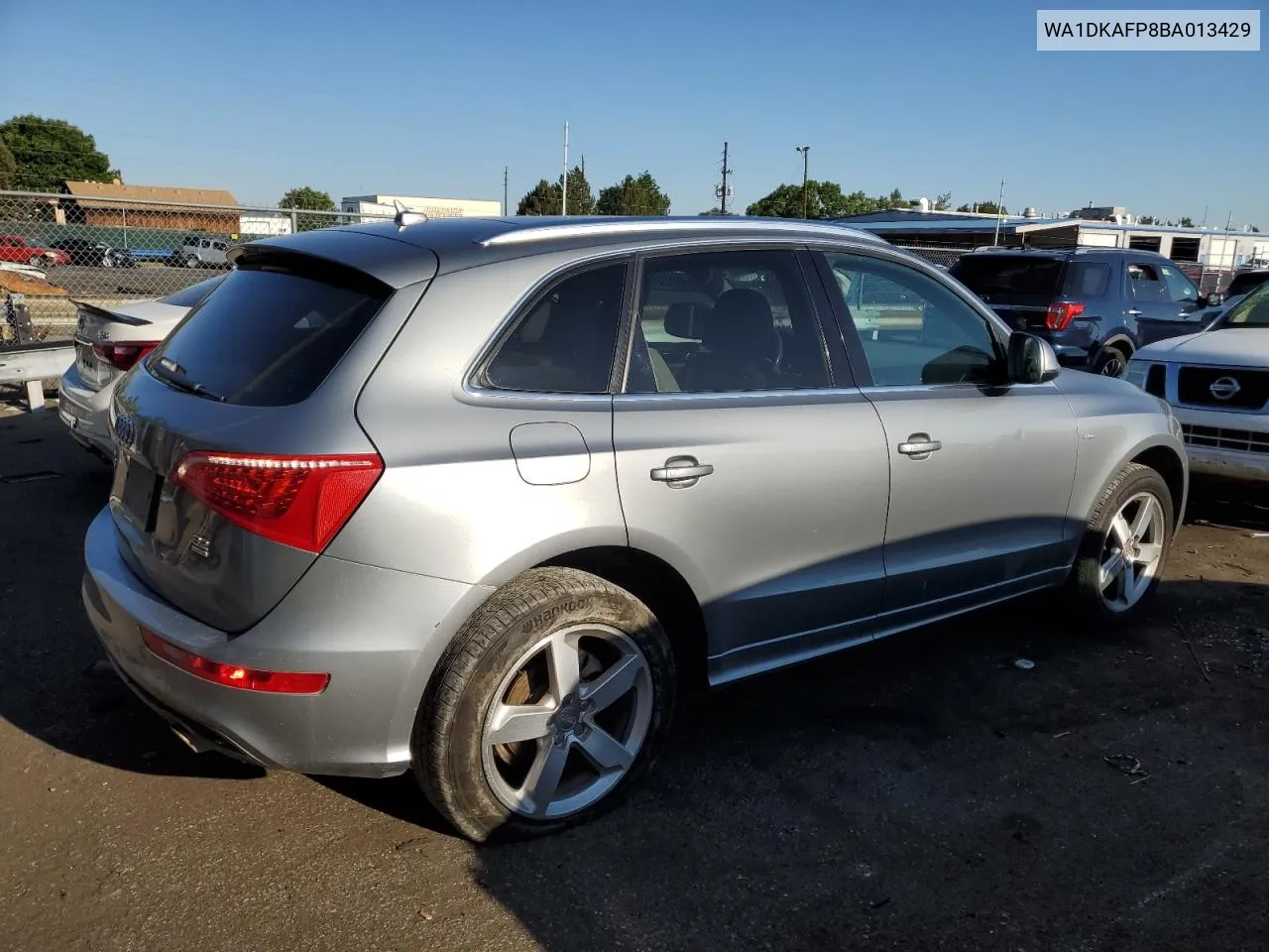 2011 Audi Q5 Premium Plus VIN: WA1DKAFP8BA013429 Lot: 62082554