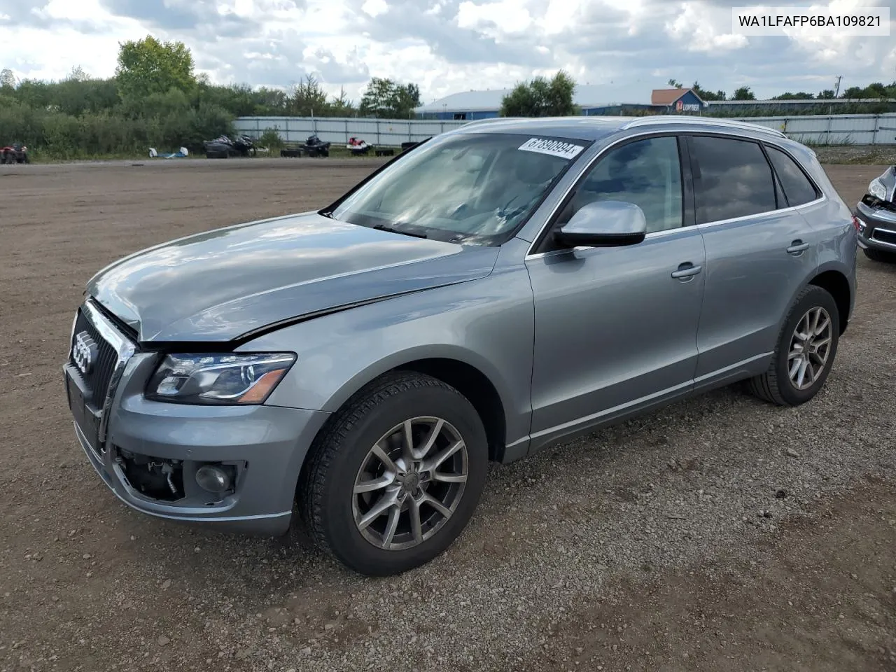 WA1LFAFP6BA109821 2011 Audi Q5 Premium Plus