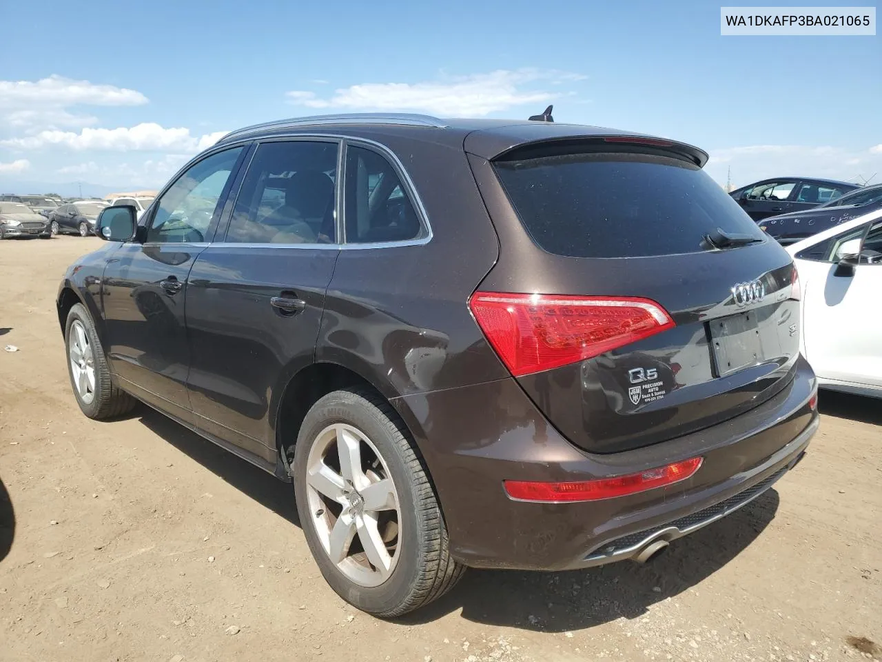 2011 Audi Q5 Premium Plus VIN: WA1DKAFP3BA021065 Lot: 69321344