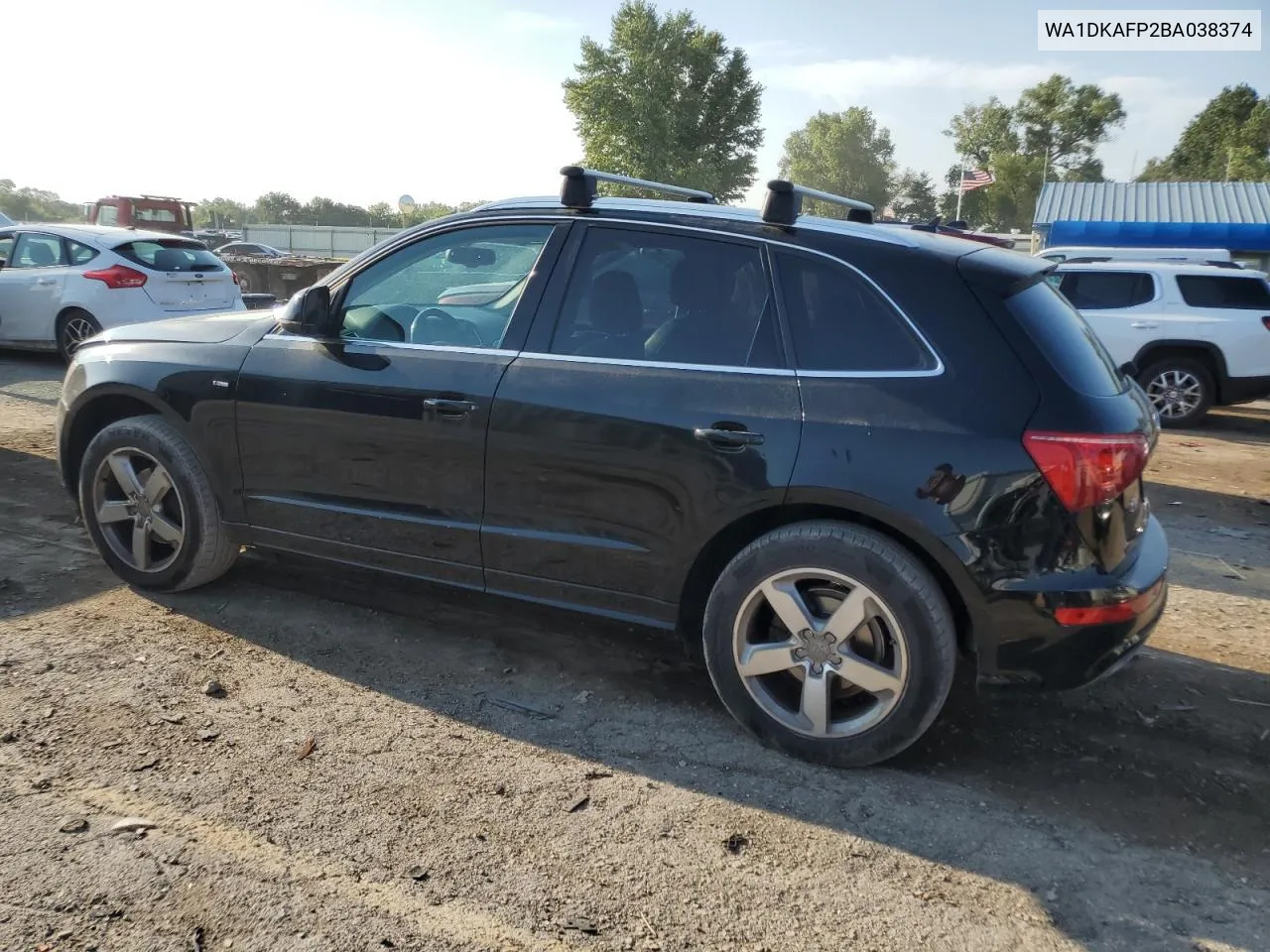 2011 Audi Q5 Premium Plus VIN: WA1DKAFP2BA038374 Lot: 70446444