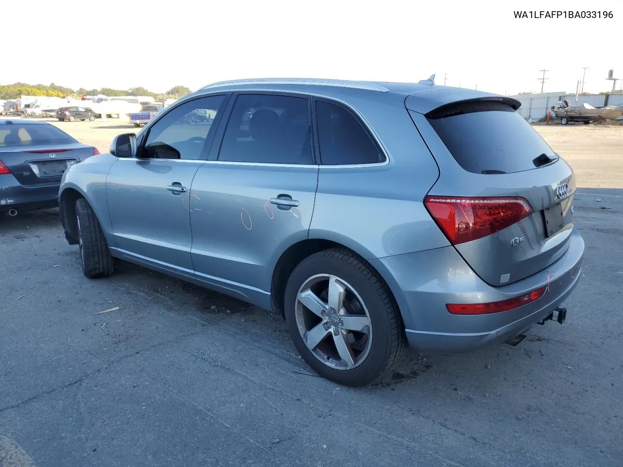 2011 Audi Q5 Premium Plus VIN: WA1LFAFP1BA033196 Lot: 73053984