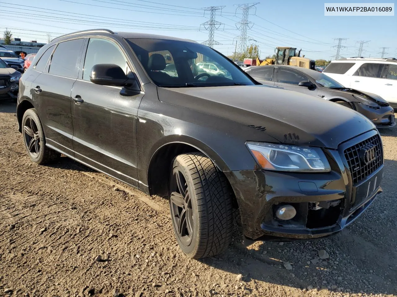 2011 Audi Q5 Prestige VIN: WA1WKAFP2BA016089 Lot: 73542554