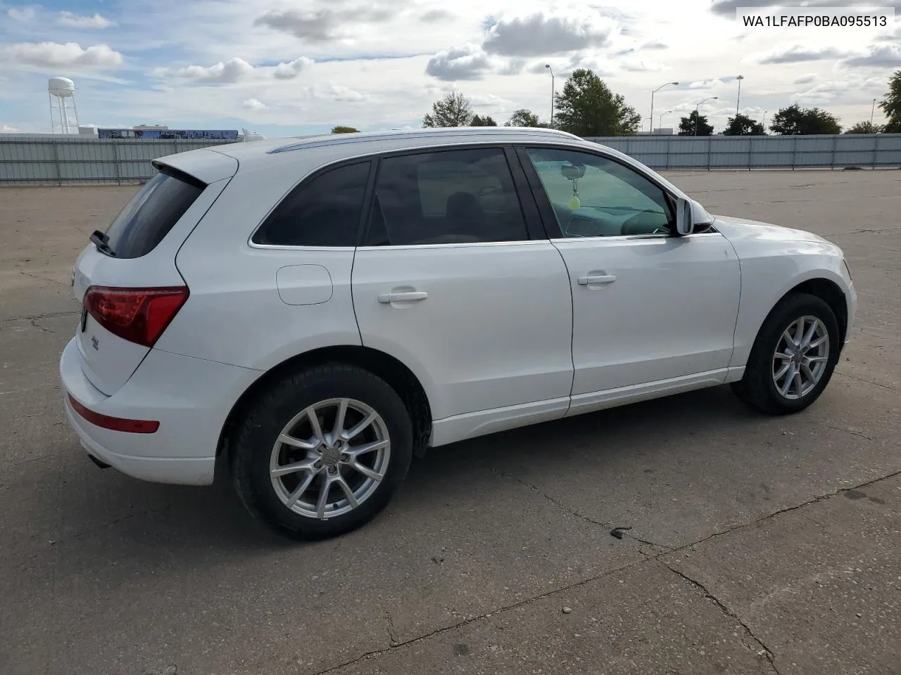 2011 Audi Q5 Premium Plus VIN: WA1LFAFP0BA095513 Lot: 75301964