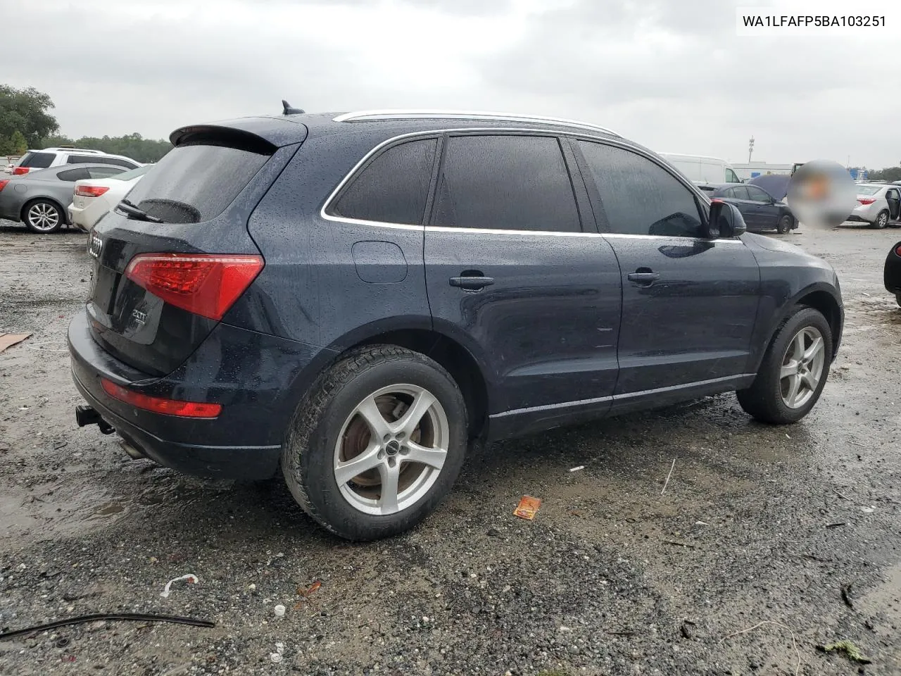 2011 Audi Q5 Premium Plus VIN: WA1LFAFP5BA103251 Lot: 75456534