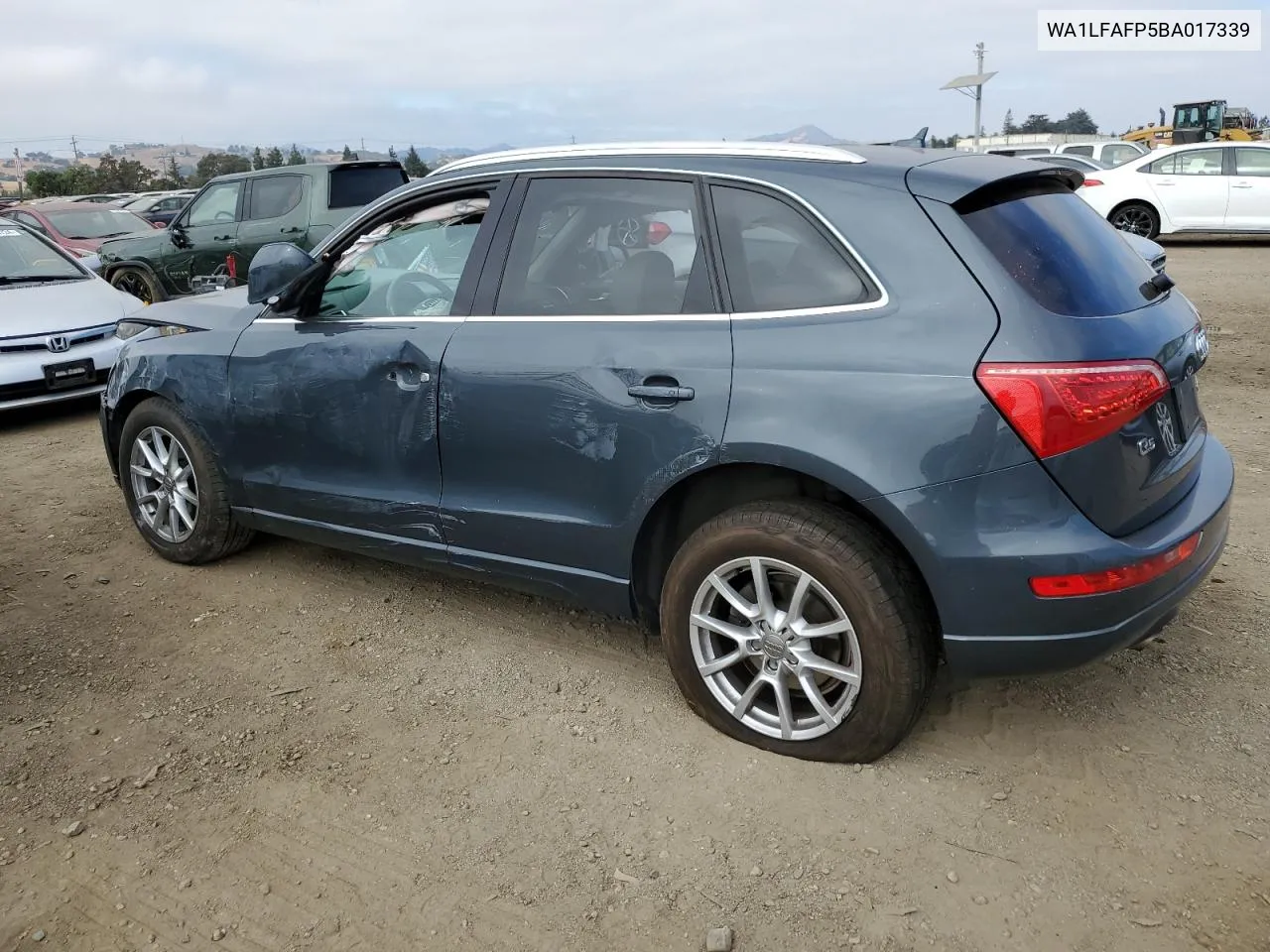 2011 Audi Q5 Premium Plus VIN: WA1LFAFP5BA017339 Lot: 75771394