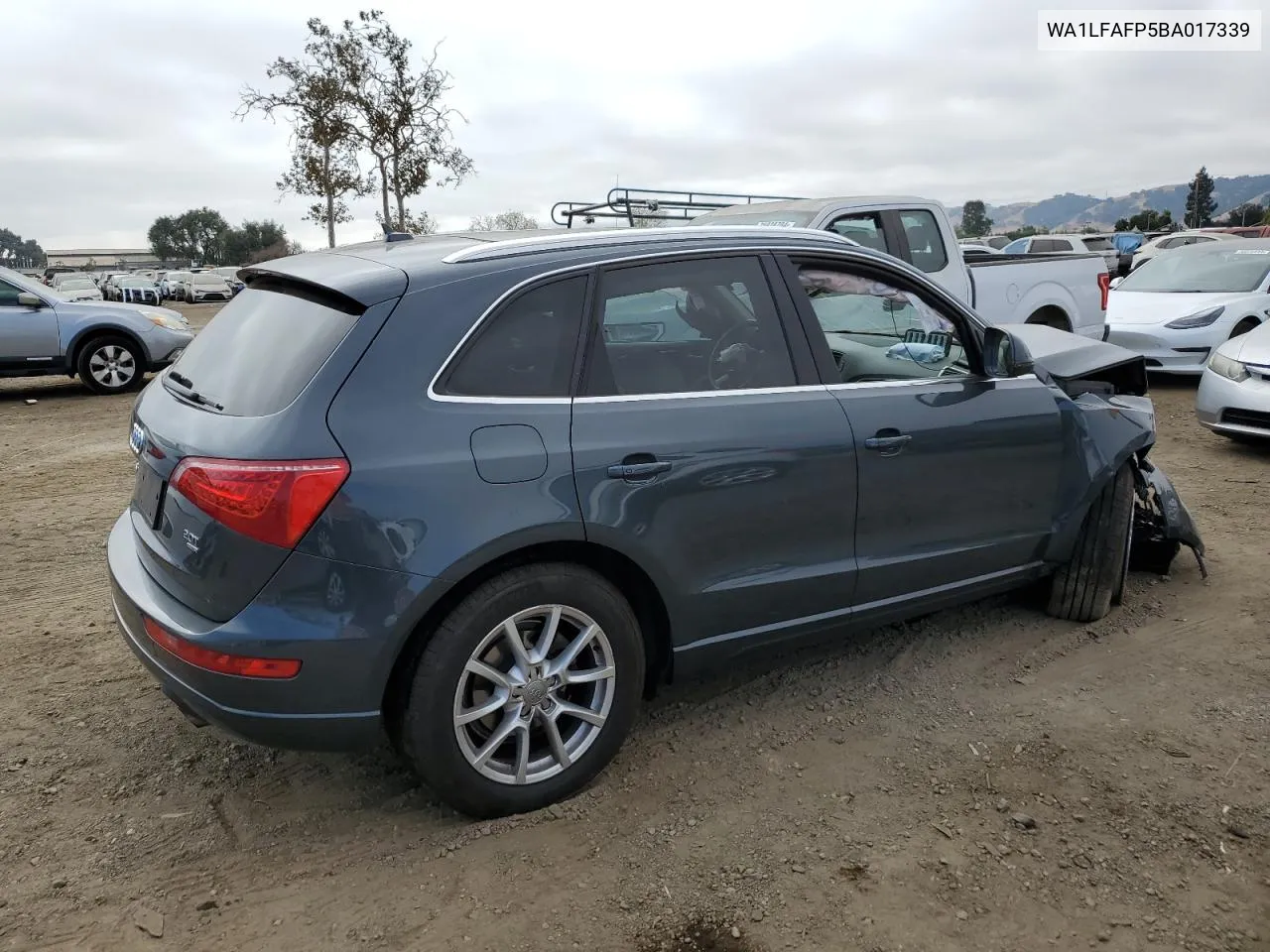 2011 Audi Q5 Premium Plus VIN: WA1LFAFP5BA017339 Lot: 75771394