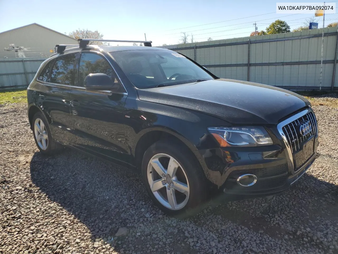 2011 Audi Q5 Premium Plus VIN: WA1DKAFP7BA092074 Lot: 76328124