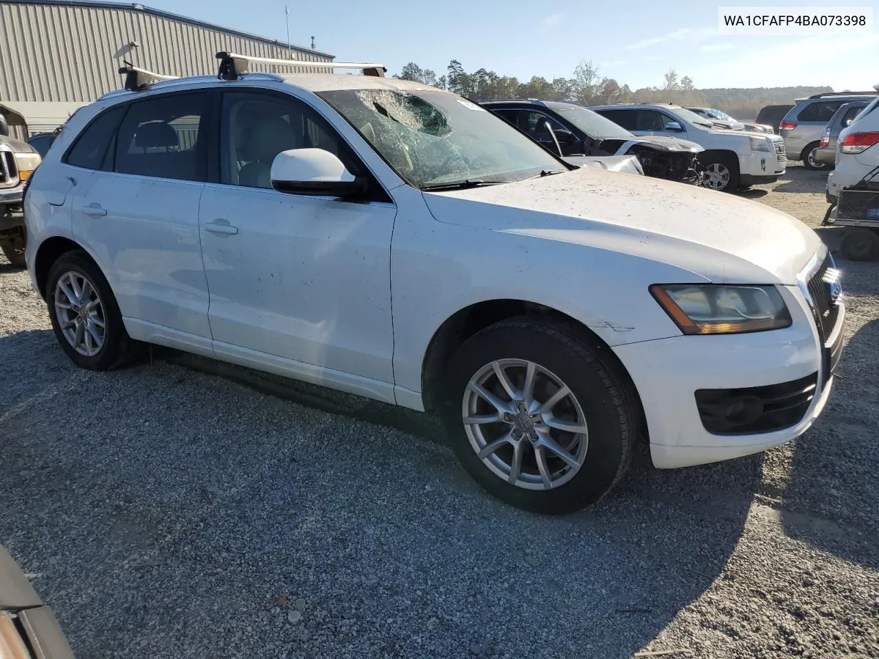 2011 Audi Q5 Premium VIN: WA1CFAFP4BA073398 Lot: 76578054