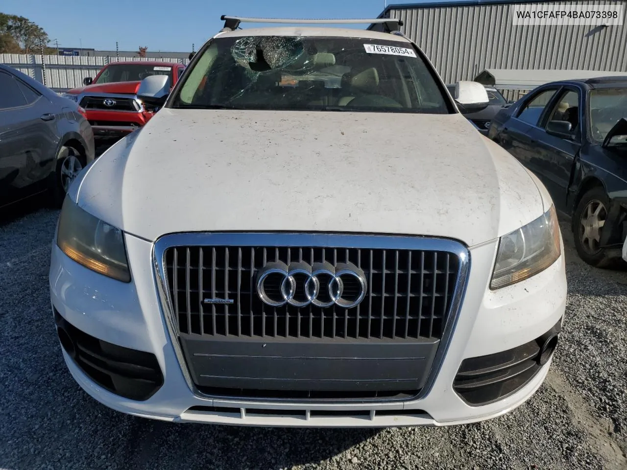 2011 Audi Q5 Premium VIN: WA1CFAFP4BA073398 Lot: 76578054