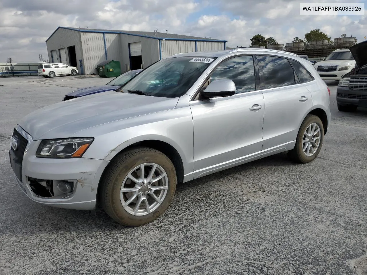 2011 Audi Q5 Premium Plus VIN: WA1LFAFP1BA033926 Lot: 76692584