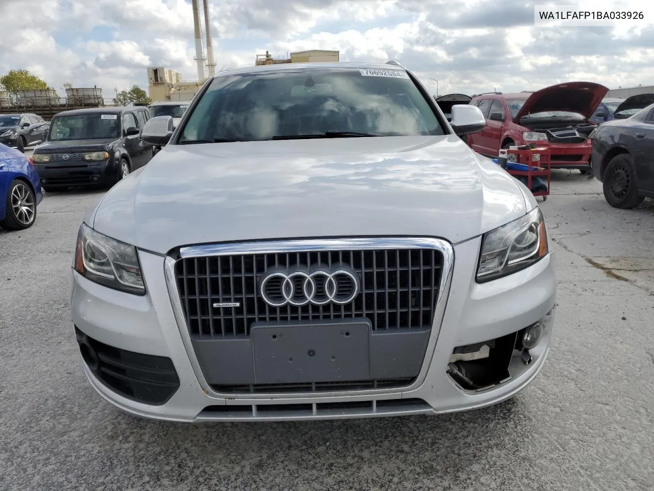 2011 Audi Q5 Premium Plus VIN: WA1LFAFP1BA033926 Lot: 76692584