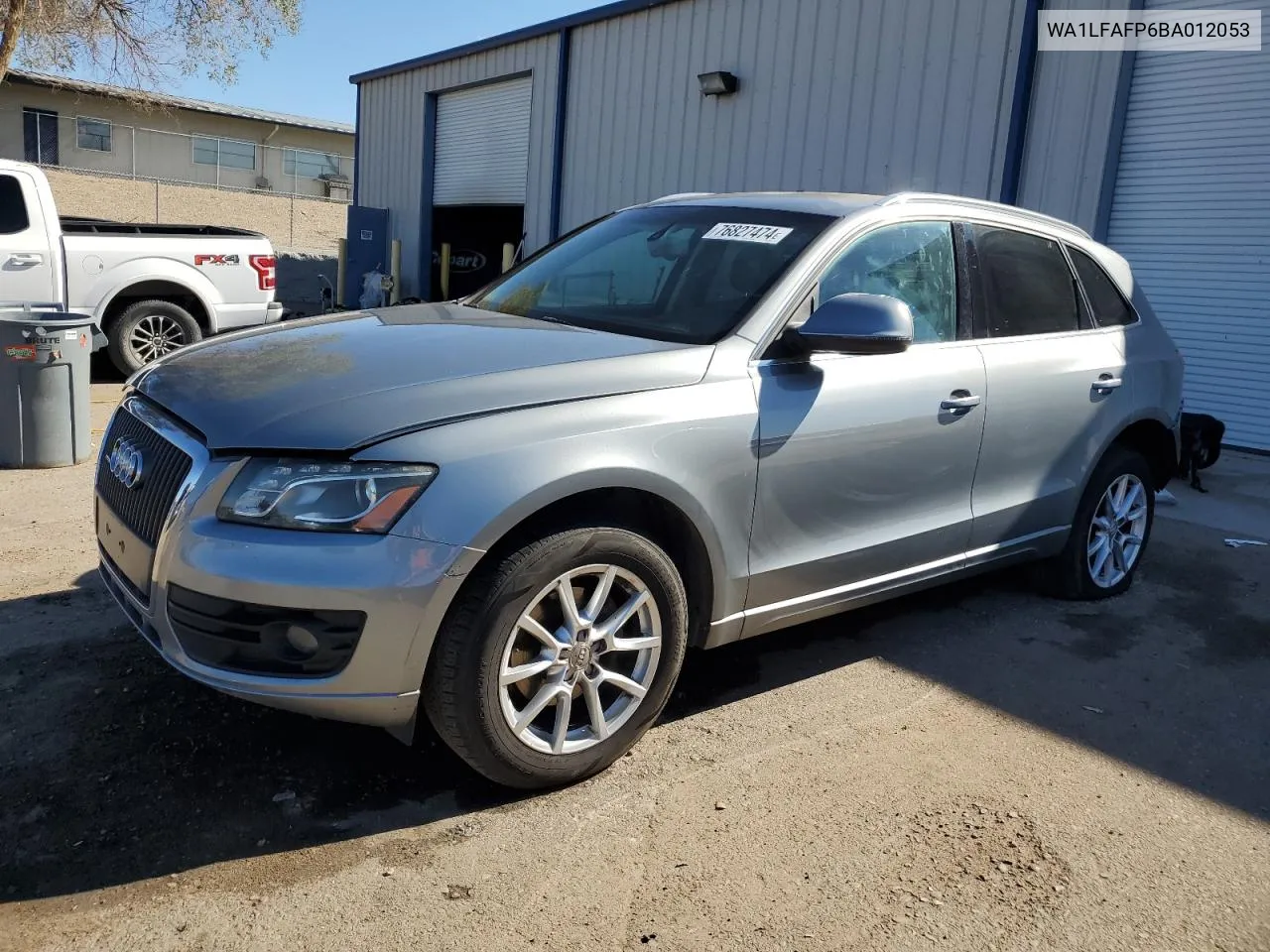 2011 Audi Q5 Premium Plus VIN: WA1LFAFP6BA012053 Lot: 76827474