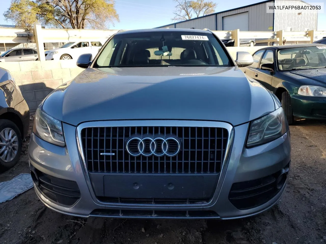 2011 Audi Q5 Premium Plus VIN: WA1LFAFP6BA012053 Lot: 76827474