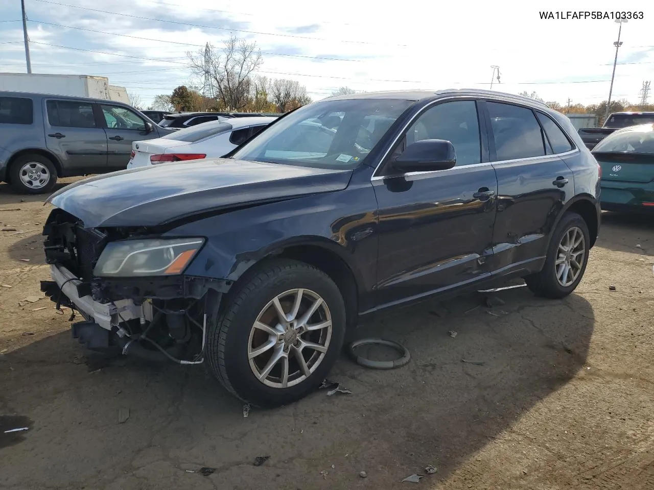 2011 Audi Q5 Premium Plus VIN: WA1LFAFP5BA103363 Lot: 77346704