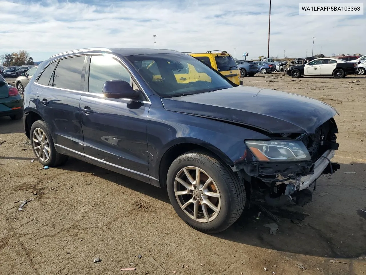 2011 Audi Q5 Premium Plus VIN: WA1LFAFP5BA103363 Lot: 77346704