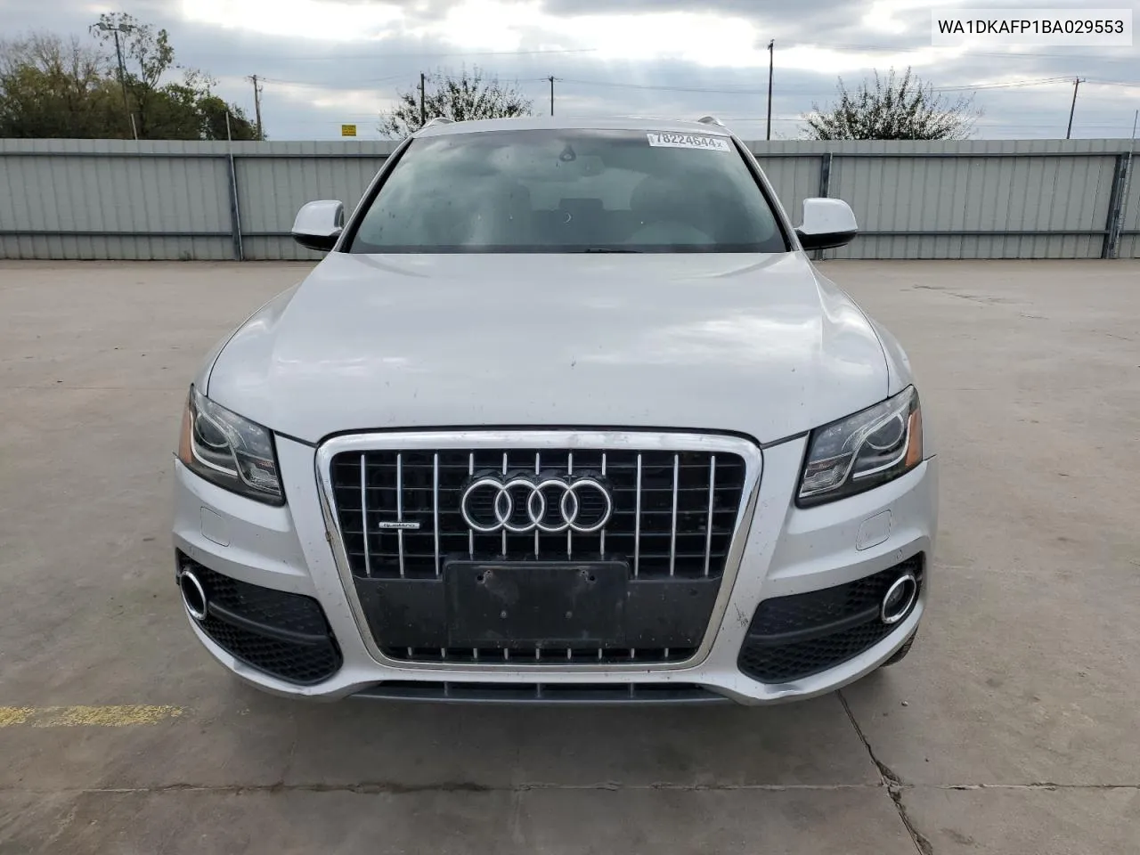 2011 Audi Q5 Premium Plus VIN: WA1DKAFP1BA029553 Lot: 78224644