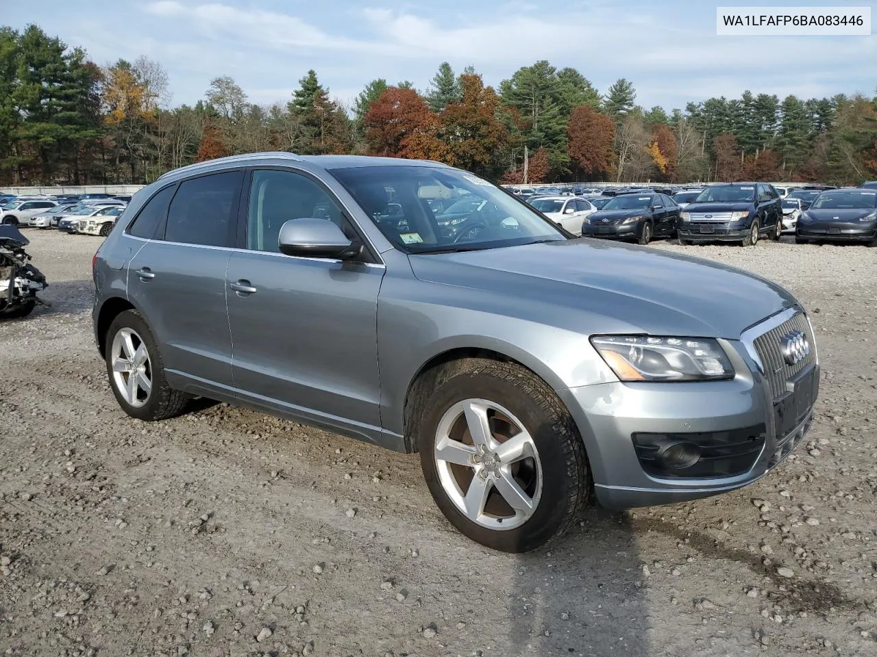 2011 Audi Q5 Premium Plus VIN: WA1LFAFP6BA083446 Lot: 78231874