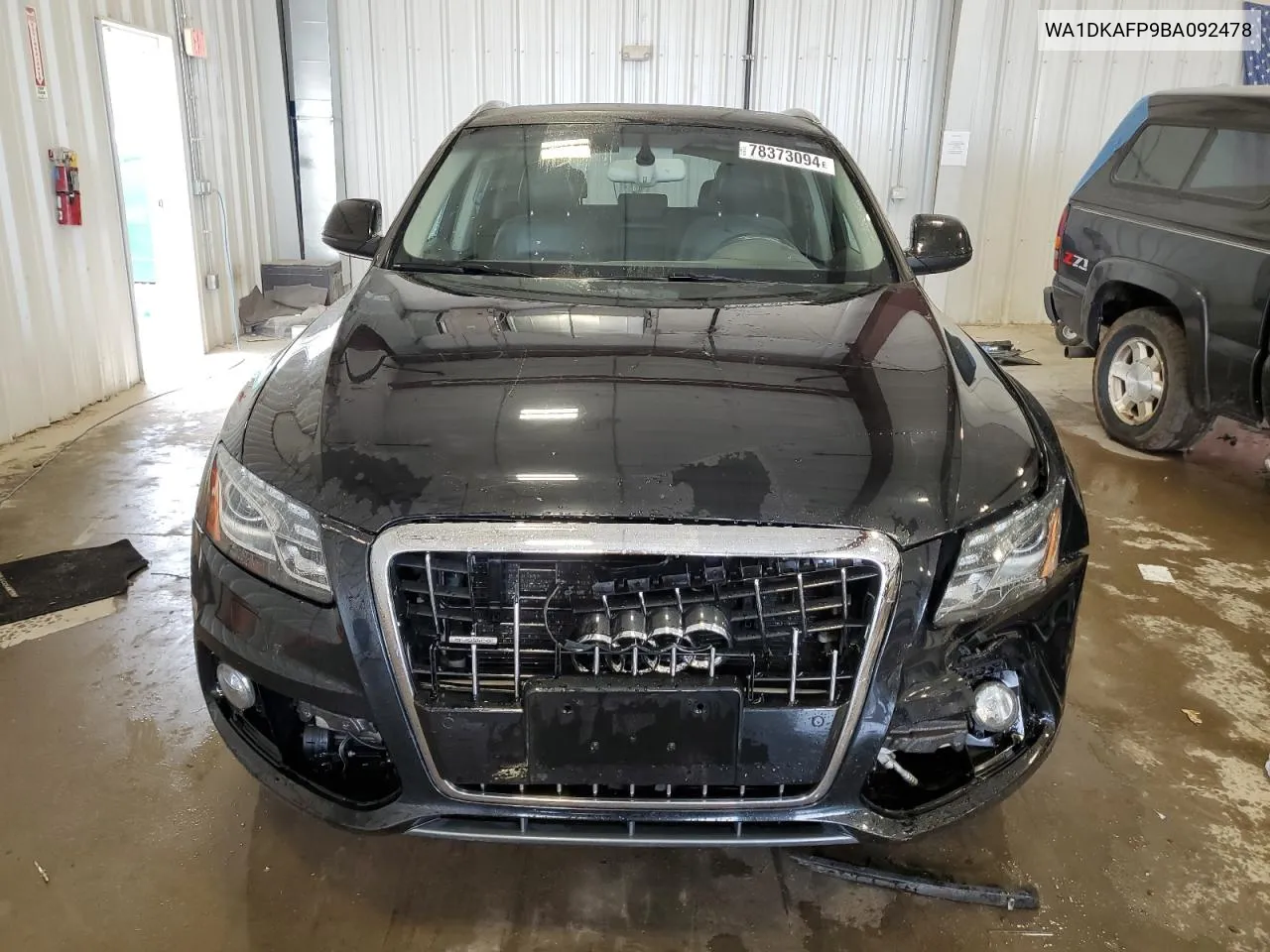 2011 Audi Q5 Premium Plus VIN: WA1DKAFP9BA092478 Lot: 78373094