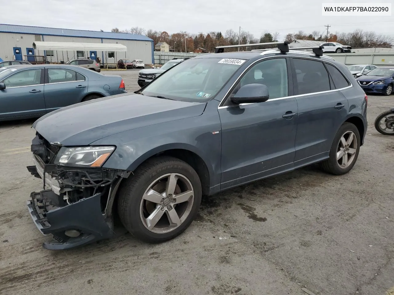 2011 Audi Q5 Premium Plus VIN: WA1DKAFP7BA022090 Lot: 78659034