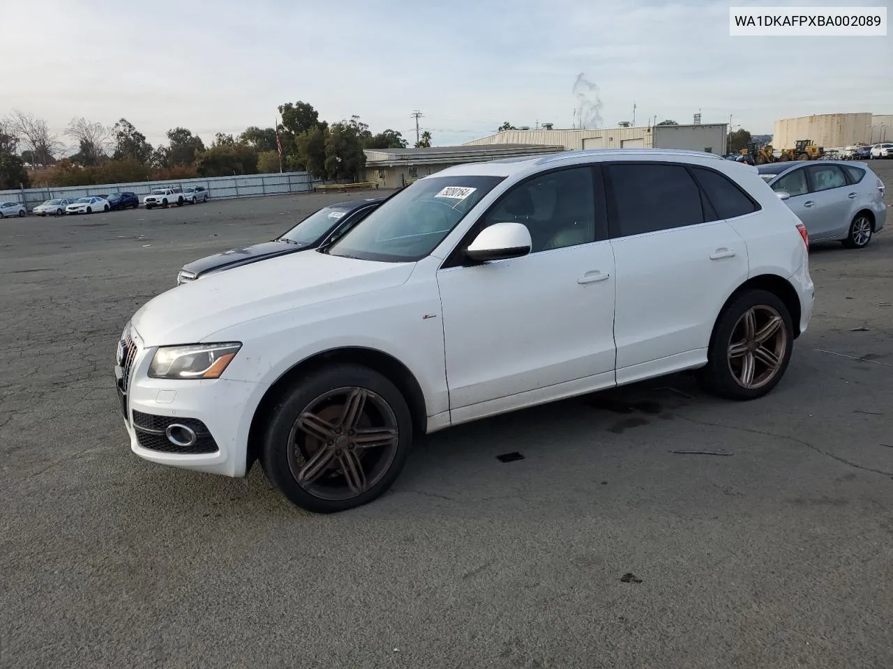 2011 Audi Q5 Premium Plus VIN: WA1DKAFPXBA002089 Lot: 79280164