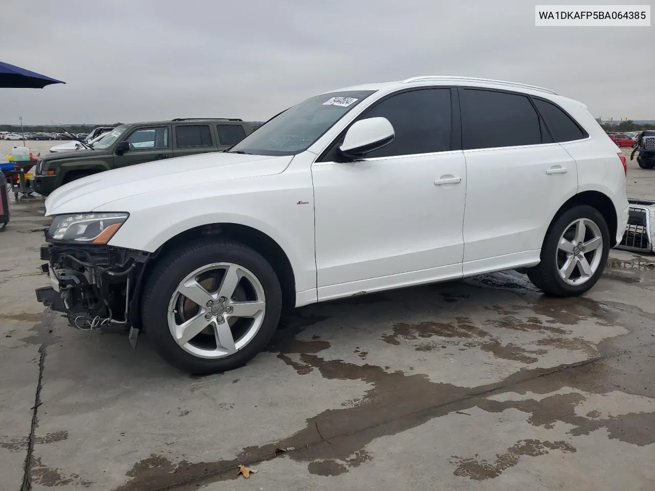 2011 Audi Q5 Premium Plus VIN: WA1DKAFP5BA064385 Lot: 79444654