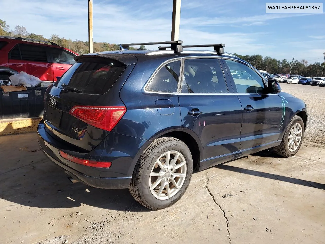 2011 Audi Q5 Premium Plus VIN: WA1LFAFP6BA081857 Lot: 80195694