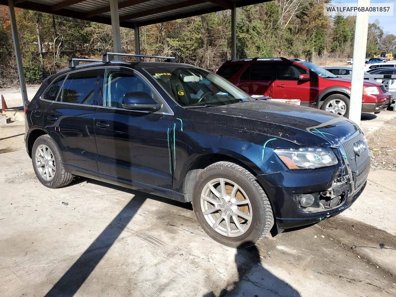 2011 Audi Q5 Premium Plus VIN: WA1LFAFP6BA081857 Lot: 80195694