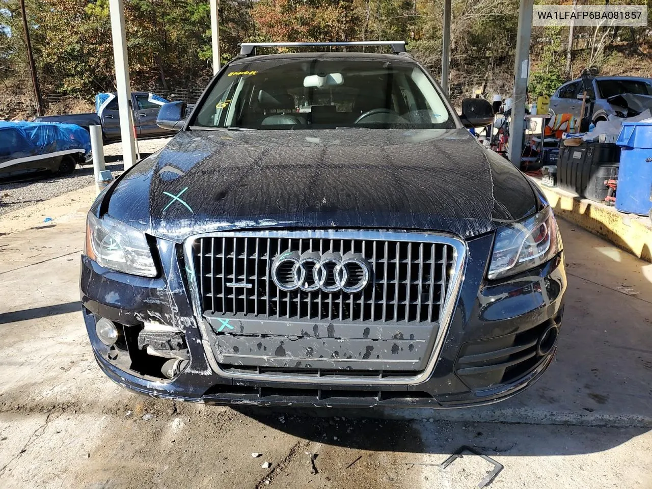 2011 Audi Q5 Premium Plus VIN: WA1LFAFP6BA081857 Lot: 80195694