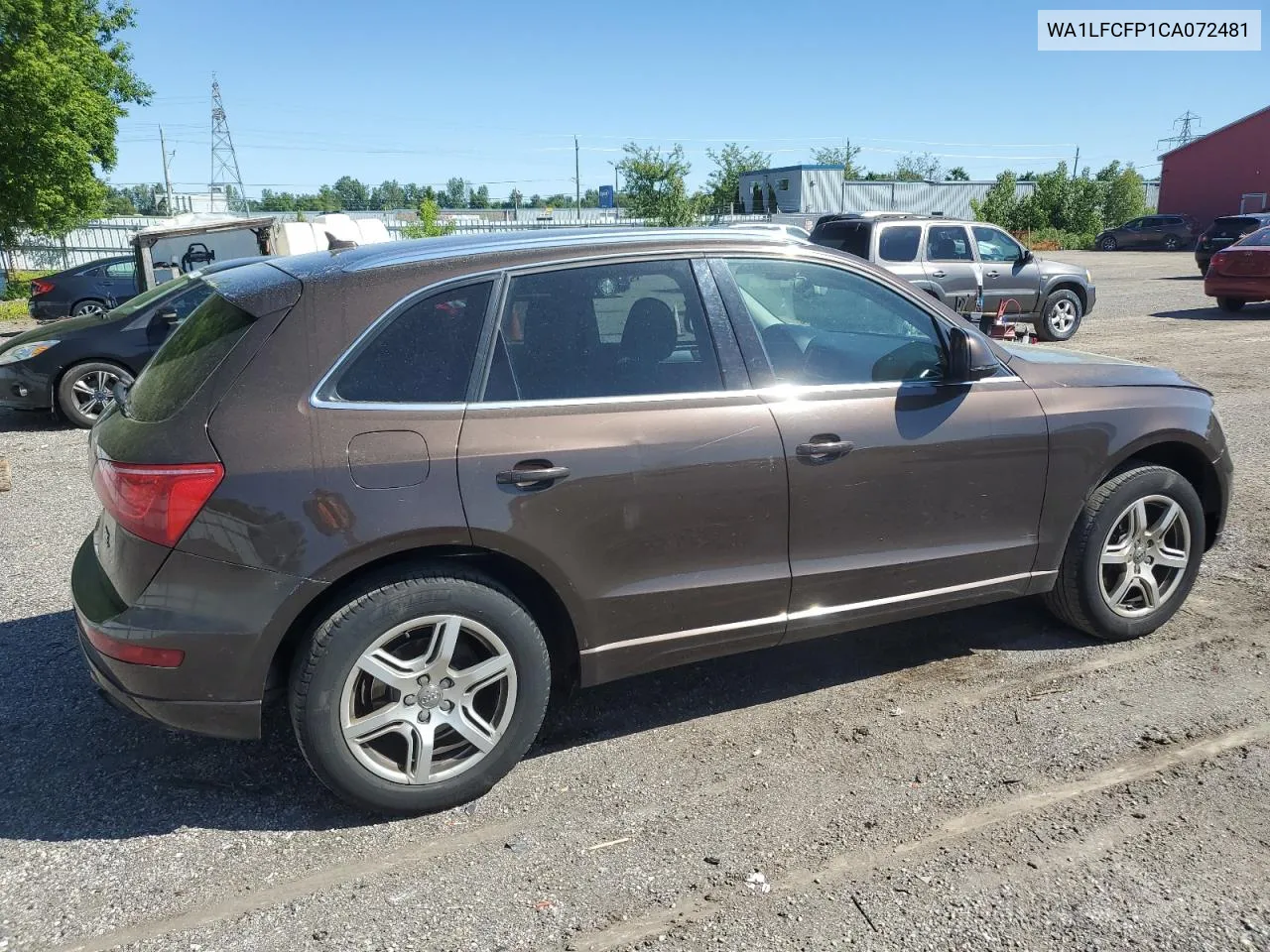 2012 Audi Q5 Premium Plus VIN: WA1LFCFP1CA072481 Lot: 57063224