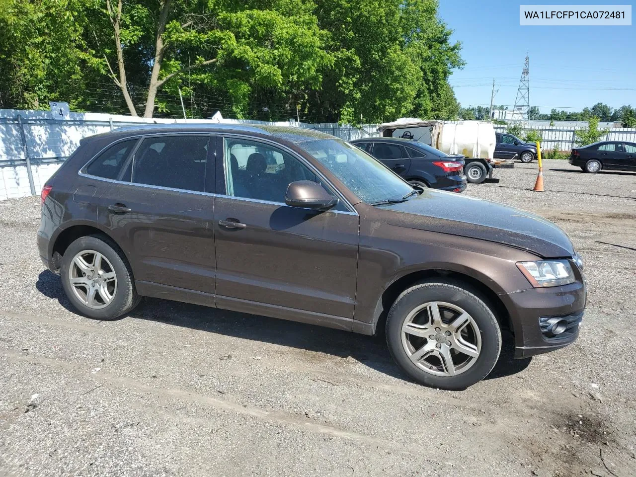 2012 Audi Q5 Premium Plus VIN: WA1LFCFP1CA072481 Lot: 57063224