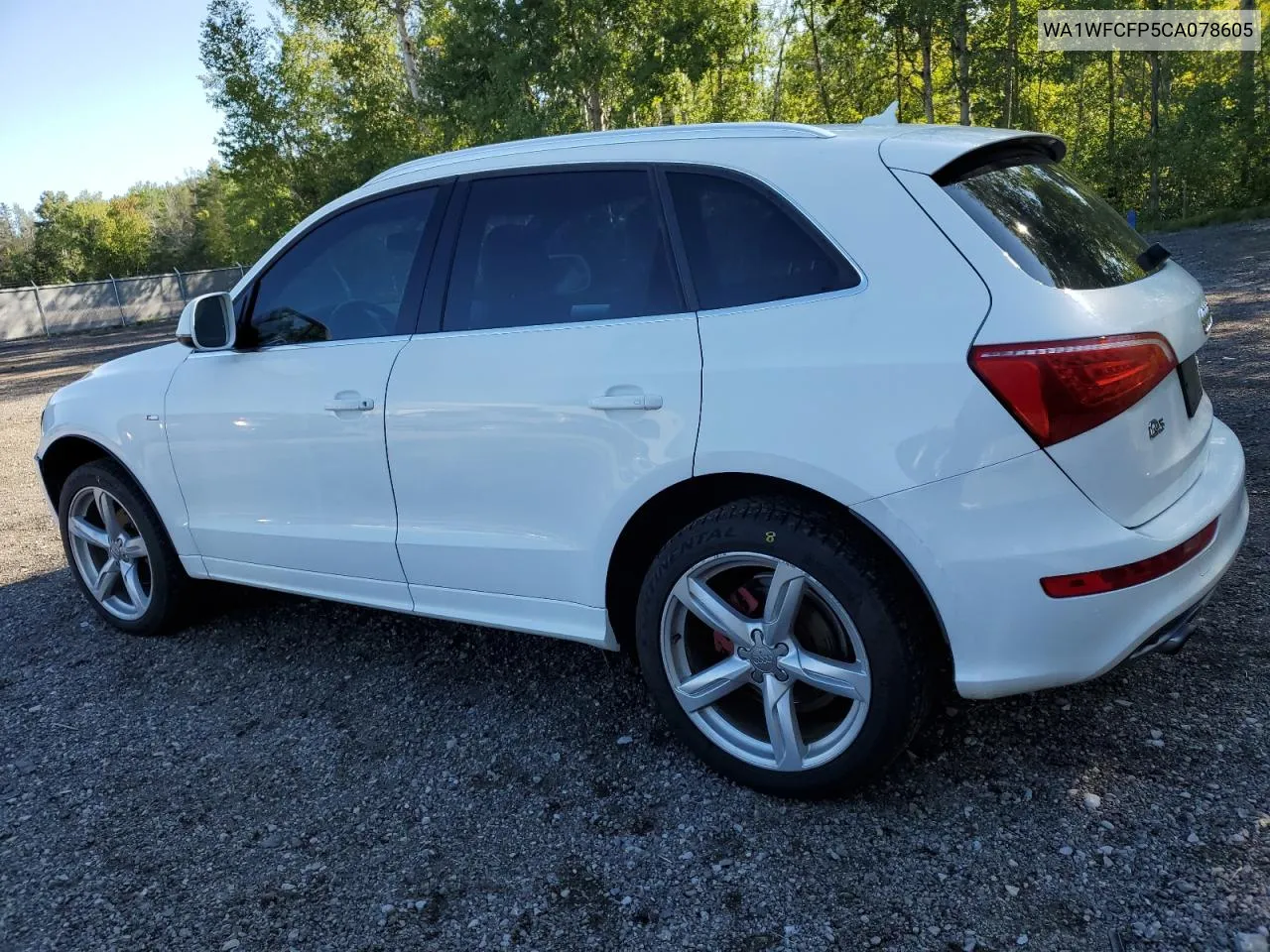 2012 Audi Q5 Prestige VIN: WA1WFCFP5CA078605 Lot: 67249144