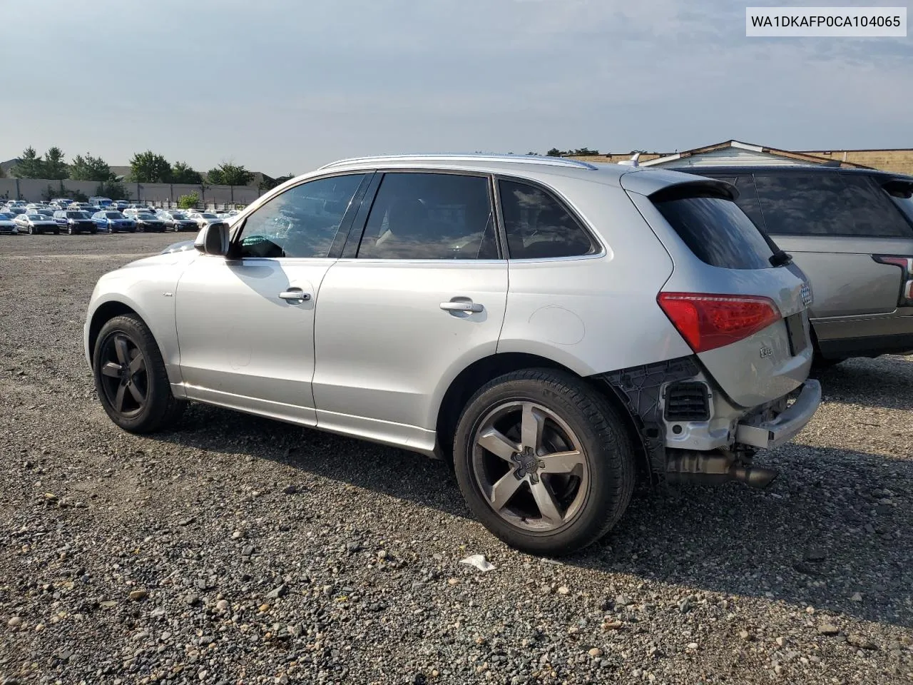 2012 Audi Q5 Premium Plus VIN: WA1DKAFP0CA104065 Lot: 68828304