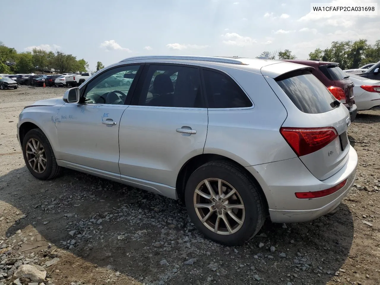 2012 Audi Q5 Premium VIN: WA1CFAFP2CA031698 Lot: 68843954